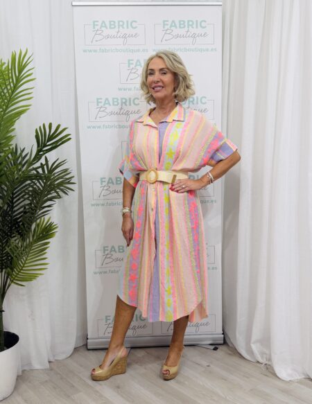 Rachael shirt dress Multicoloured