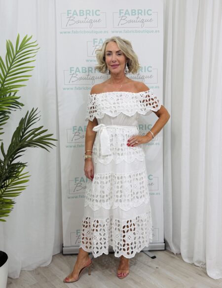 becky dress white