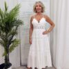 Grace maxi dress white
