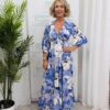 Leah dress (Blue)