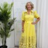 Ivy dress (yellow)