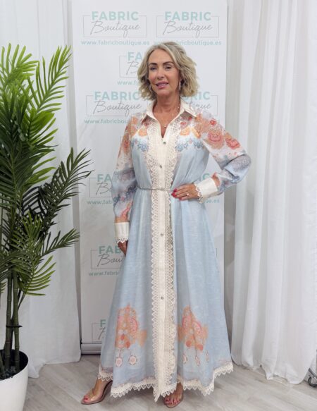 Elizabeth dressd (duck egg blue)