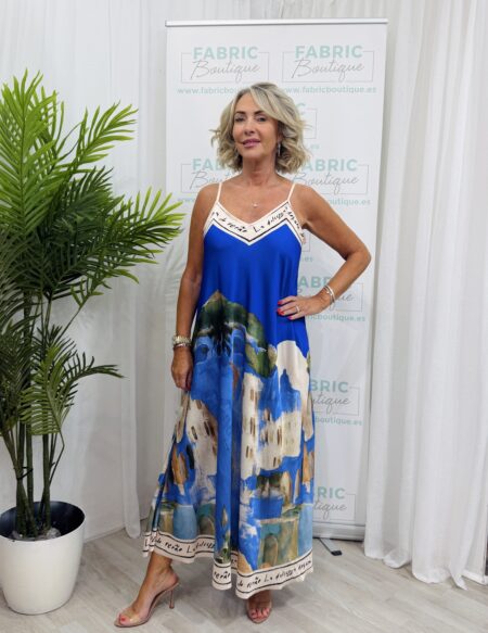Capri dress (satin style)