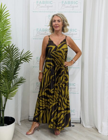 Rachael maxi dress (Khaki /brown)