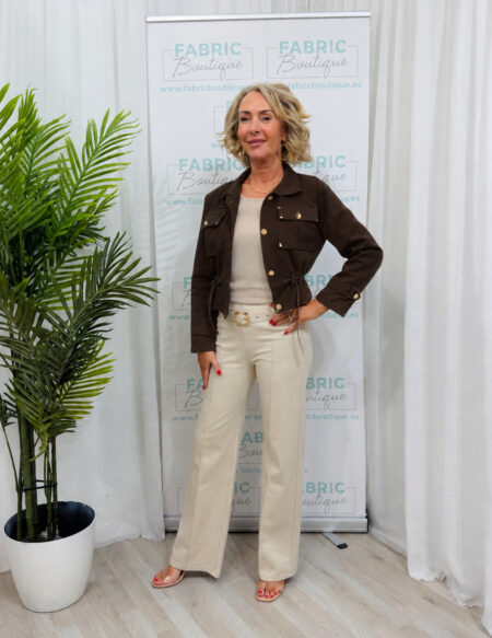 Zoe jacket brown
