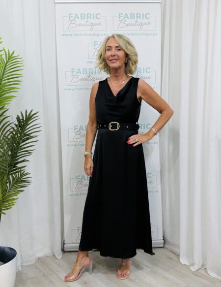 Sofia maxi dress black