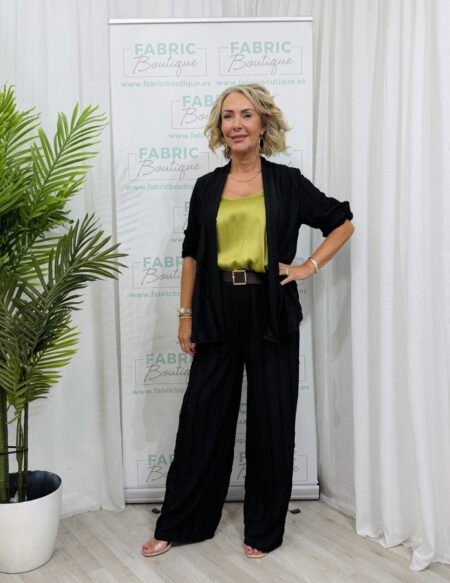 Jannette trouser suit Black
